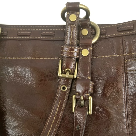 Coach 11500 Gallery Laced Turnlock Tote Handbag - Picture 3 of 8